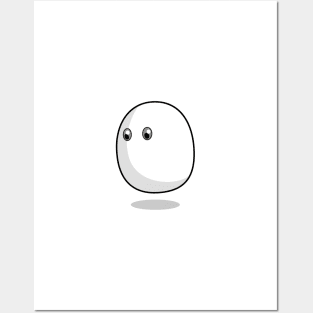 White Egg Posters and Art